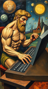 AI gegenereerde afbeelding voor 'Twaalf Toetsen van Vimakles'